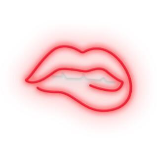 Podświetlany znak Candyshock Biting Lips