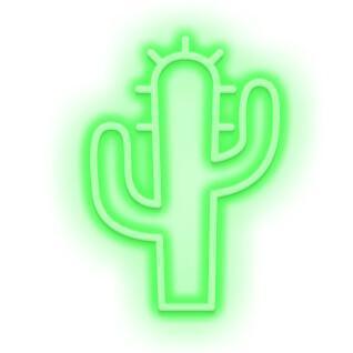 Podświetlany znak Candyshock Cactus