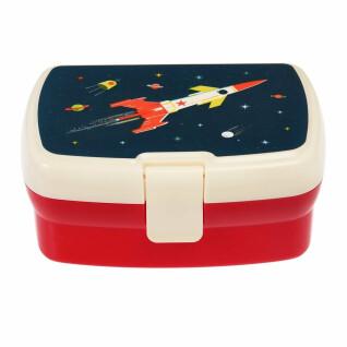 Lunch box z tacką dla dzieci Rex London Space Age