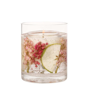 Świece żelowe z naturalnego wosku Stoneglow Candles Nature's Gift - Apple & Pear Blossom